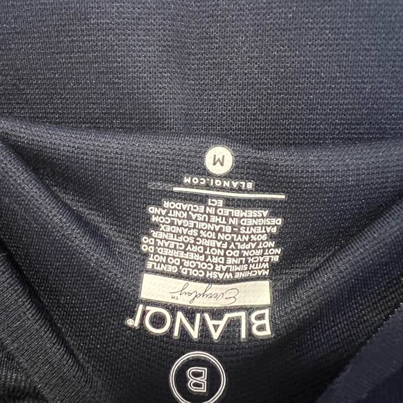 BLANQI Maternity Leggings Blue Medium - Picture 5 of 6